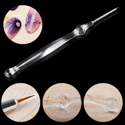 

Toponeto 3Pcs Nail DIY Drawing Painting Striping Pull Line Pen Superfine Brush