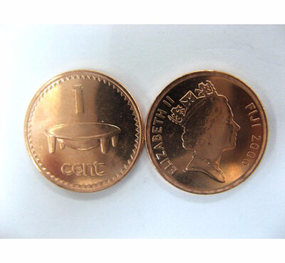 

19mm Fiji 1 Cent Used Condition Coin Collectibles Commemorative