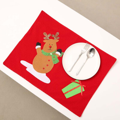 

Tailored Christmas Ddecorations Restaurant Hotel Creative Household Goods Table Mat