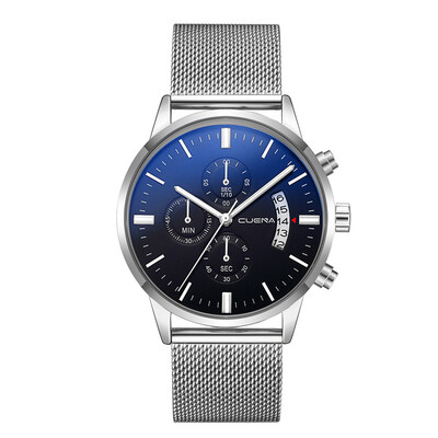 

Gobestart Luxury Watches Quartz Watch Stainless Steel Dial Casual Bracele Watch