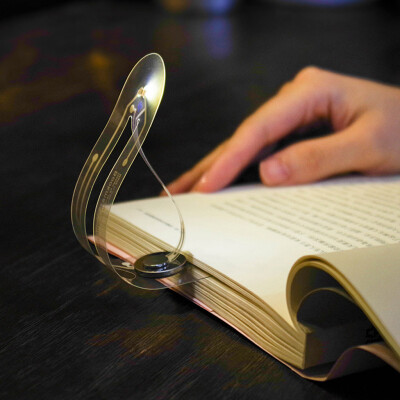 

〖Follure〗2PCS Creative Mini Portable Bookmark Lights LED Portable Books Eye Reading Light