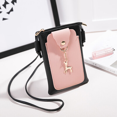 

Tailored Women Fashion Patchwork Deer Cover Crossbody Bag Shoulder Bag Phone Coin Bag BG