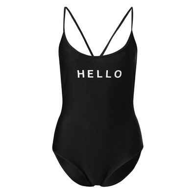 

Saidsome Womens Swimming Print Padded Swimsuit Push Up Bikini One Piece Swimwear