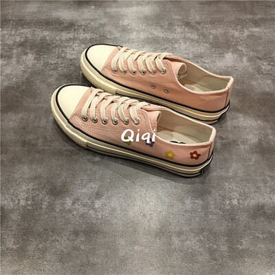 

2019 summer new tide shoes Joker shoes female original wind Korean student canvas shoes female
