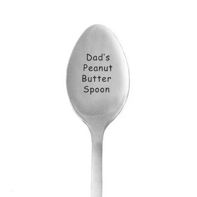 

Family Member Spoon Long Handle Ice Cream Spoon Stainless Steel Laser Carved Spoon Mother Day Gift