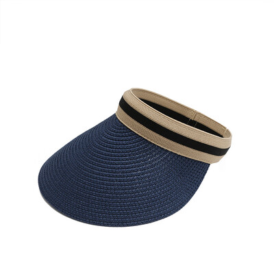

Outdoor straw-knitted tourist sunshade hat sunscreen