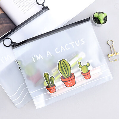 

Siaonvr Cute Student Pencil Pen Case Cosmetic Pouch Pocket Brush Holder Makeup Bag A