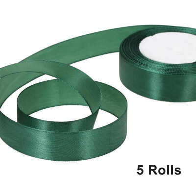 

25 YardsRoll 25mm Width Silk Satin Ribbon DIY Wedding Party Decoration Bow Crafts Invitation Card Gift Wrapping Christmas Ribbons