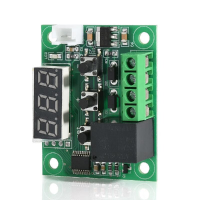 

W1209 Blue LED Digital Temperature Controller Board Micro Thermostat Electronic Temp Control 12V DC Sensor Module Switch with One
