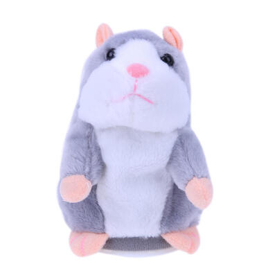 

Talking Hamster Plush Toy Kids Speak Talking Sound Record Educational Toy