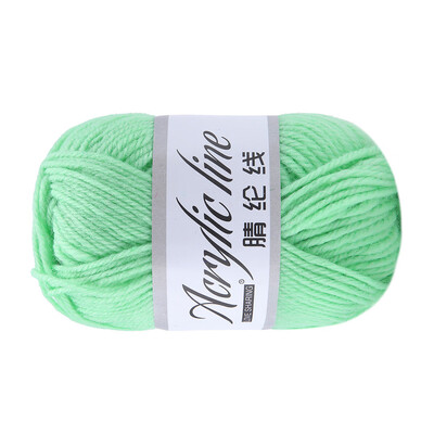 

Toponeto 50g Chunky Wool Roving Scarf Knit Wool Yarn Thickness Warm Hat Household A