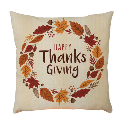 

Siaonvr Home Car Bed Sofa Decorative Letter Pillow Case Cushion Cover