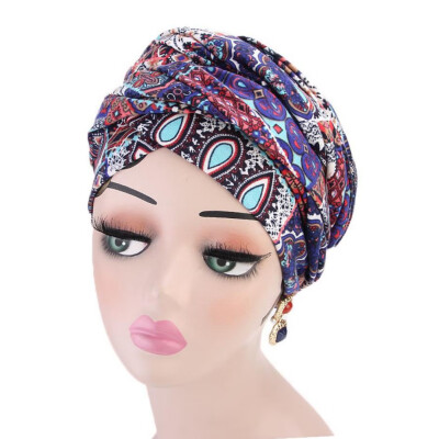 

Boho Women Scaves Turban Cap Muslim Hijab Wrap Headscarf Tie Hat Headwear Wrap