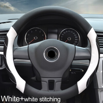 

​1 Pcs Automotive interior protection accessory comfortable orange white red multicolor fashion non-slip Car Steering Wheel Cover