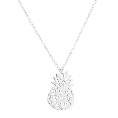 

Fashion Jewelry Animal Necklaces for Women Girls Stainless Steel Cute pineapple Flamingo Animal Pendant Necklace Accessories
