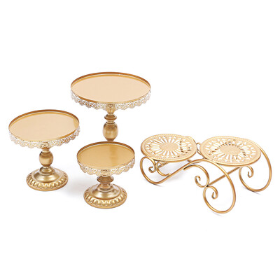 

4Pcs Cake Stand Cupcake Holder Supplies Kids Birthday Wedding Party Christmas Decoration