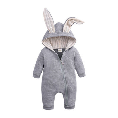 

Autumn Infant Baby Boy Girl Clothes Rabbit Ears Jumpsuit Overall Outfit 0-24M
