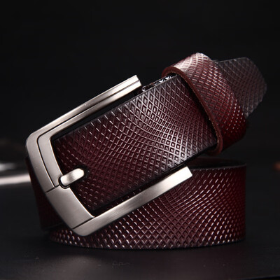 

Snake Pattern High Quality Real Cowhide Luxury Strap Male Belts for Men Jeans Pin Buckle Business Mens Belt Cowboy Waistband
