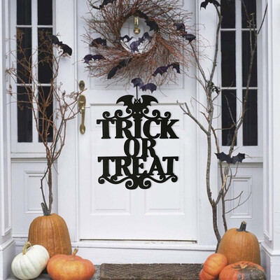 

JPGIF The Witch Is In Halloween Hanging Sign Door Hanging Halloween Decoration A
