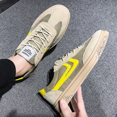 

2019 new summer canvas shoes mens tide shoes retro port wind student mens shoes Korean version of the trend of wild shoes