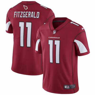 

Mens Arizona Cardinals Larry Fitzgerald Nike Black Vapor Untouchable Color Rush Limited Player Jersey