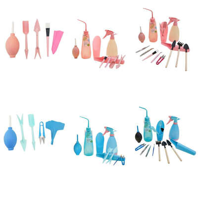 

Multi-function Mini Gardening Hand Tools Set Succulent Plants Watering Bottles Miniature Garden Plants Tools