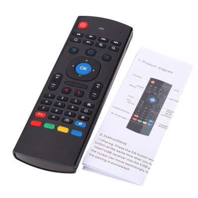 

MX3 Portable 24G Wireless Remote Control Keyboard Controller Air Mouse for Smart TV Android TV box mini PC HTPC