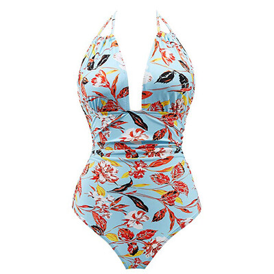 

Roseonmyhand Womens One Piece Swimwear Backless Tummy Control Monokini Swimsuits