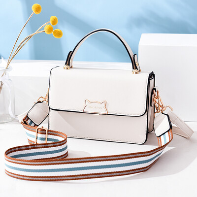 

Bag girl Xia fresh slanted ins100 simple texture ck hand-held bag students with one shoulder&one shoulder one shoulder