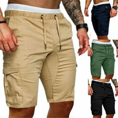 

Mens Summer Shorts Sports Work Casual Army Combat Cargo Short Pants Trousers