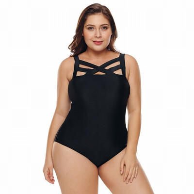 

Large size one-piece swimsuit Womens pound bikini