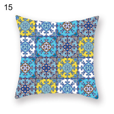 

Letter Circle Flower Bird Star Pillow Case Cushion Cover Sofa Bed Car Cafe Decor