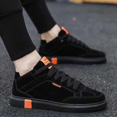 

Mens shoes autumn Korean fashion high canvas shoes casual Joker high tide shoes