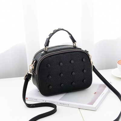 

Bao Bao Nu Chao inclined small round bags in autumn&winter Korean version of mini-shoulder Sen Fairy ins super-hot bag