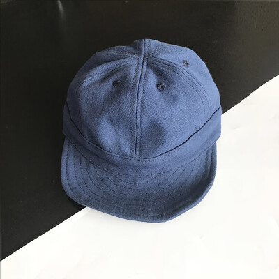 

2019 spring new hat fashion short brimmed hat solid color parent-child baseball cap all match Korean childrens cap wholesale