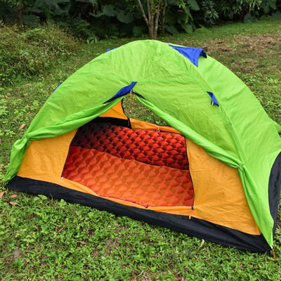 

Greensen Outdoor Inflatable Cushion Blanket Camping Pad Foldable Moisture-Proof Beach Mat