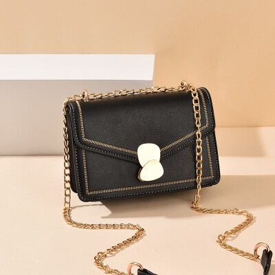 

Summer Single Shoulder Ladies Up-trend Korean Ins Baitao Chain Slant Bag Fashion Simple