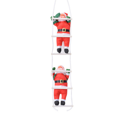 

Tailored 2019 Christmas Pendant Staircase Christmas Santa Claus Tree New Year Decor