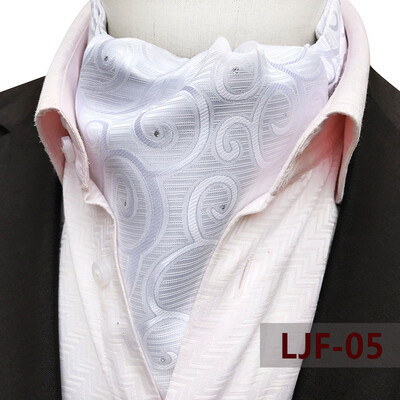 

Yongfeng tie spot 2019 new large pattern polyester jacquard mens scarf retro mens tie