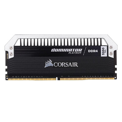 

Corsair Dominator Platinum Series 16GB 2 x 8GB DDR4 DRAM 3200MHz C16 PC4-25600 288-Pin Memory Kit CMD16GX4M2B3200C16