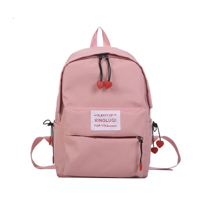 

Waterproof nylon tourism junior high school students shoulder bag small fresh single backpack original simple bag