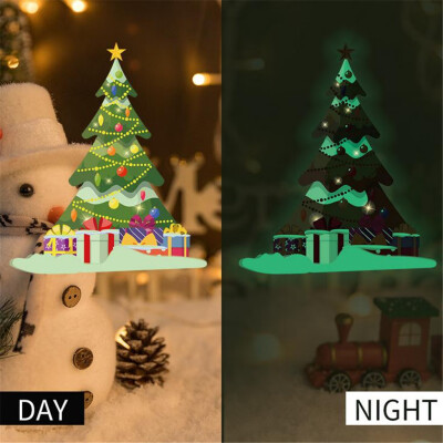 

〖Follure〗Luminous Christmas Tree Wall Stickers Christmas Decoration Wall Stickers