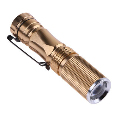 

Mini Pocket Battery Powered Telescopic Zoomable LED Flashlight Torch
