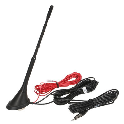 

Universal Car Aerial Antenna Mast DAB Radio Amplifier SMA Male Plug Connector