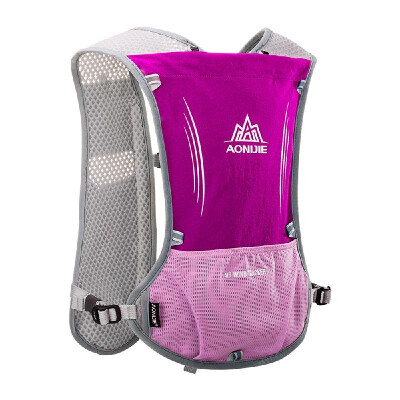 

AONIJIE Premium Reflective Vest Sport Water Bottle Backpack Bag for Running Cycling Clothes for Women Men Safety Gear with Pocket
