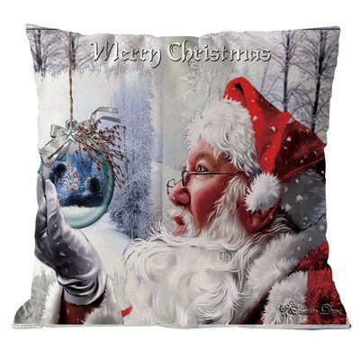 

〖Follure〗Cotton Linen Christmas Pillow Case Sofa Car Throw Cushion Cover Home Decor