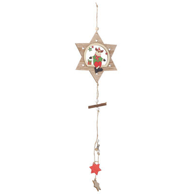 

Hot Sale For Wooden Christmas Tree Hanging Pendant Drop Ornament Holiday Decor Xmas Gifts Christmas DecorationsHome Decoracion