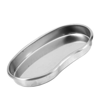 

Greensen 1pc Stainless Steel Kidney Shaped Curved Tray Medical Dental Surgical Use Dental Tool Dental Supplies