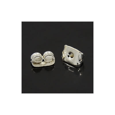 

Iron Ear Nuts Silver 5x35mm Hole 15mm