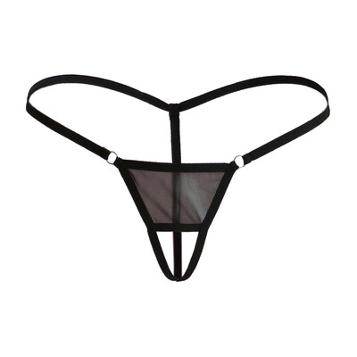 

Men Lingerie Low Rise Jockstrap Stretch Bikini G-string Backless Thong Briefs